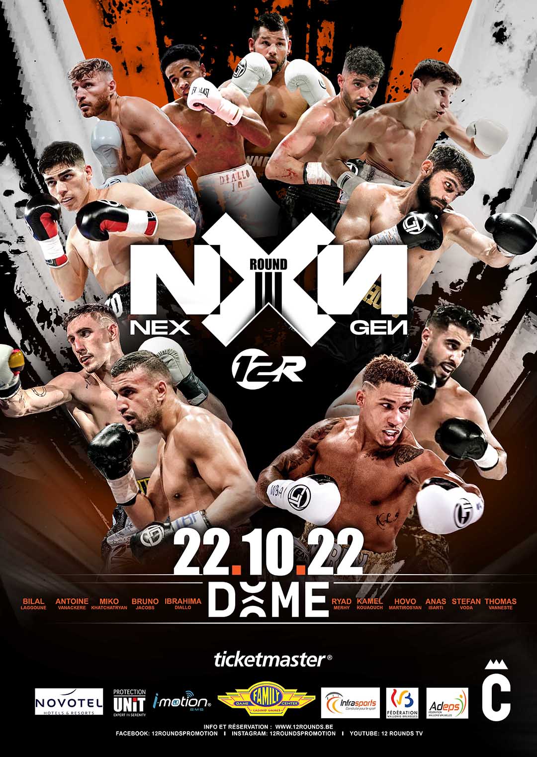 Charleroi Boxing Night NXN3